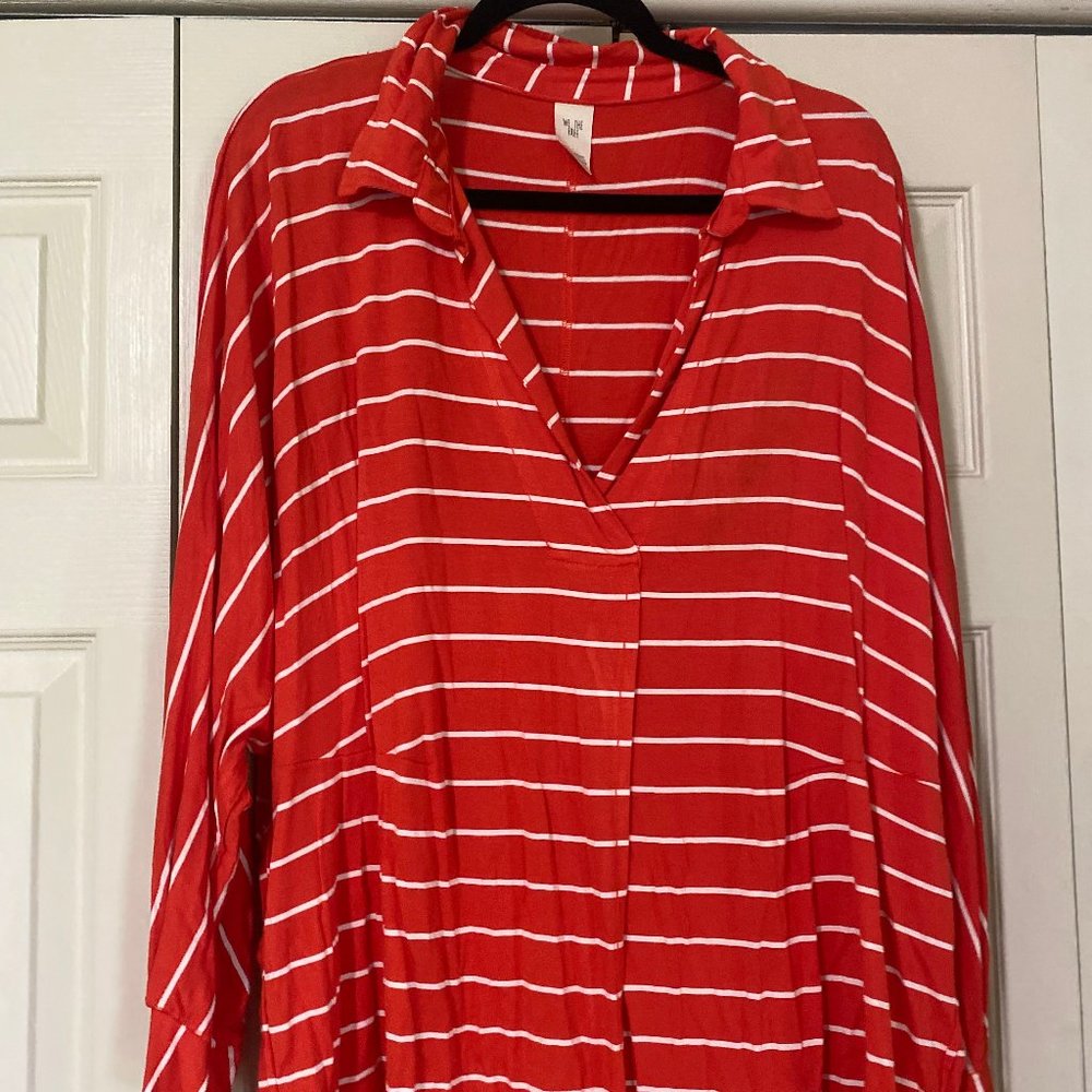Orange Free People long sleeve top
